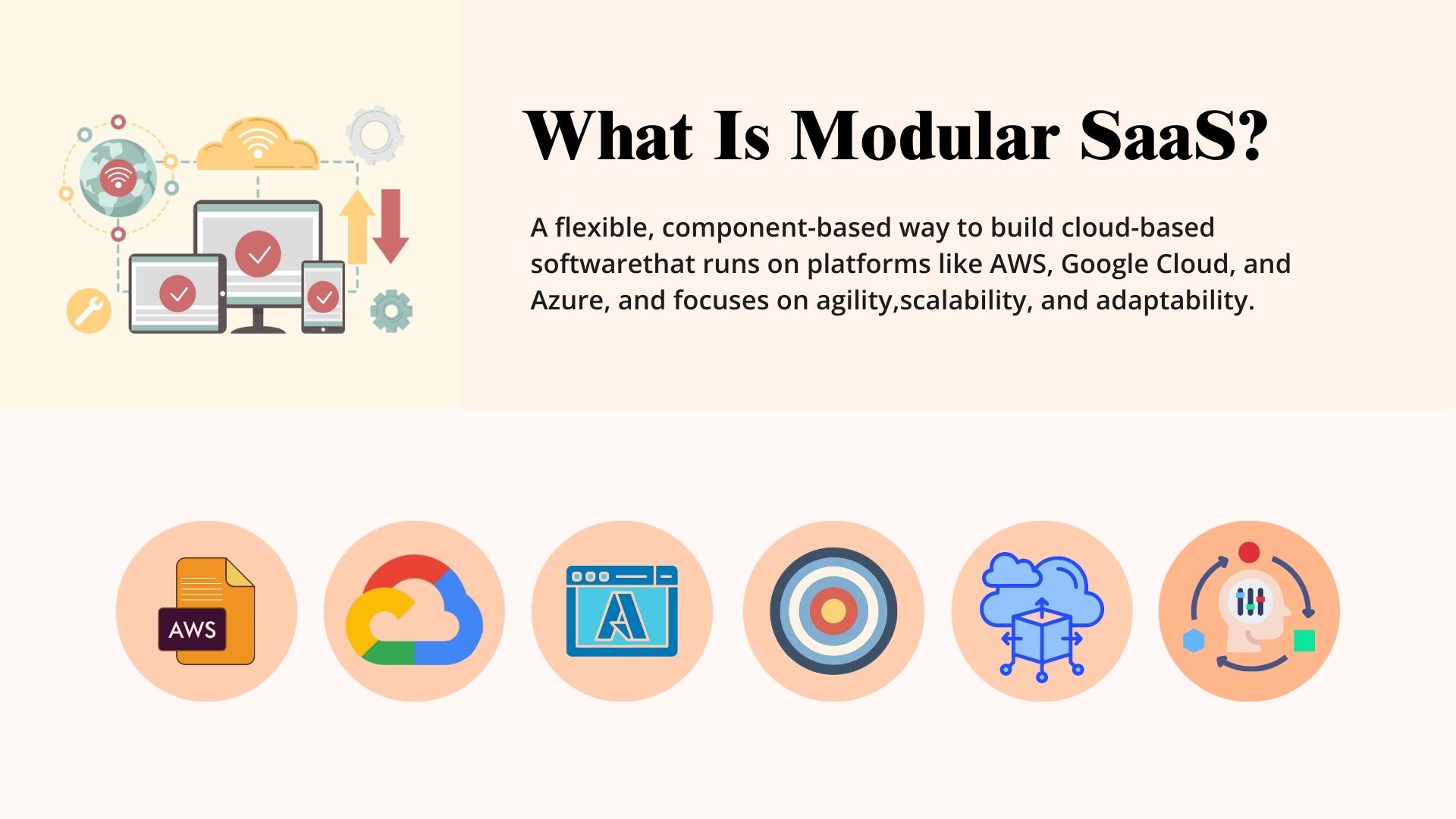 what is modular saas